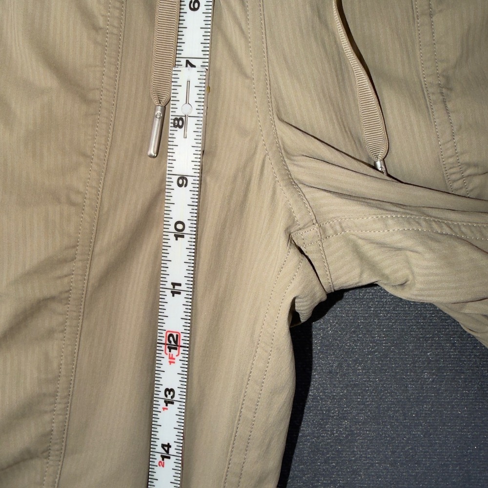 Lululemon Dance Studio Mid-Rise Jogger Full Length Sheer Oak LW5ENPS Tan Size 6 - Picture 4 of 8
